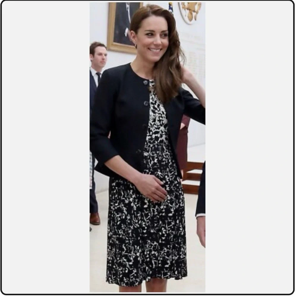 Tory Burch ‘Sophia’ Midi Dress.